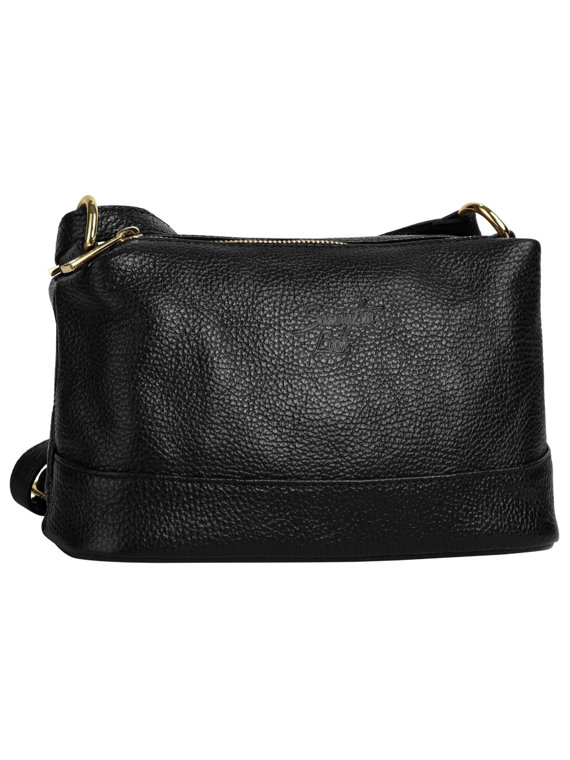 Samantha Look - Bolso de hombro 'SOLAPINA' en negro