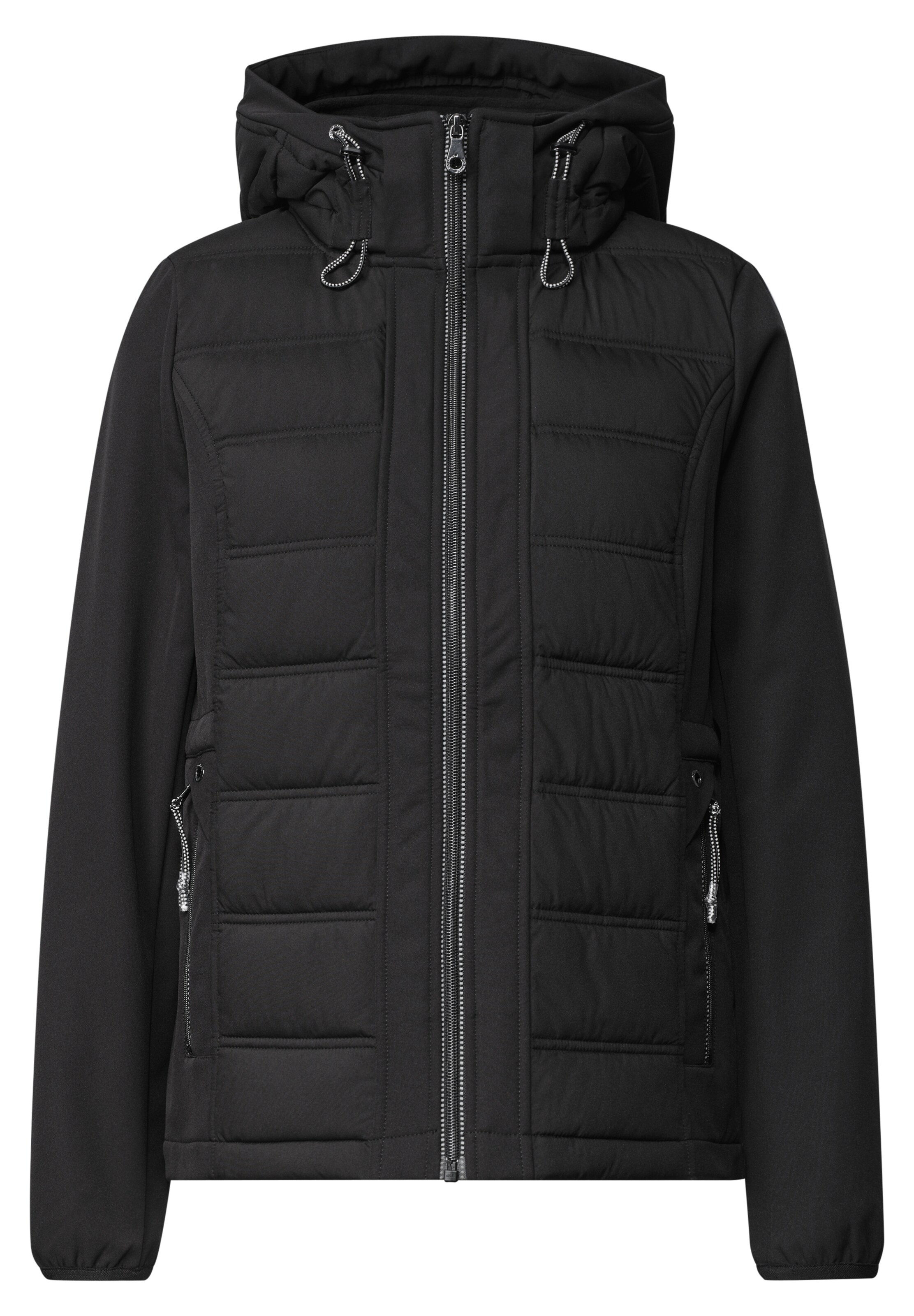 STREET ONE Between-Season Jacket in Black: front