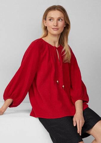 Chemisier s.Oliver en rouge