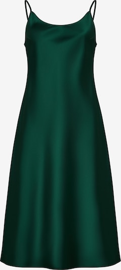 Serena Silueta Mekko 'Below the knee satin slip dress 'Grace'' koossa 40 värissä smaragdi, Tuotenäkymä
