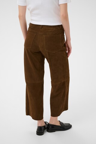Wide Leg Pantalon 'JadasPW' Part Two en marron