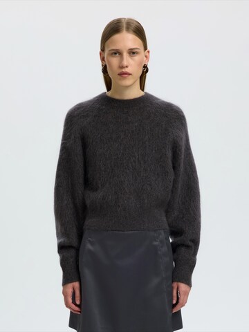 SELECTED - Jersey en gris: frente