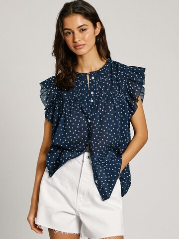 Pepe Jeans Blouse 'Dialla' in Blue: front