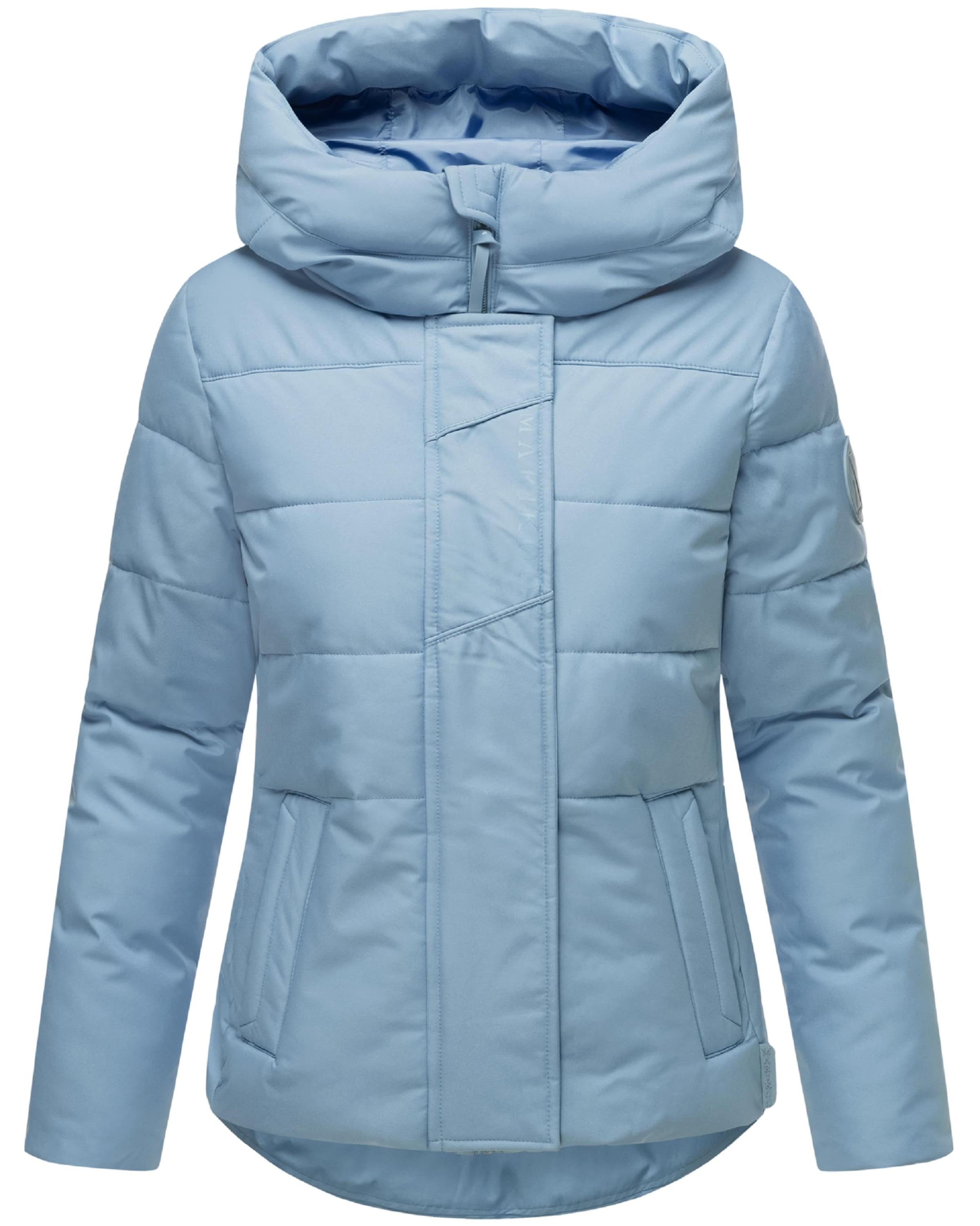 MARIKOO Weatherproof jacket 'Elira 16' in Blue: front