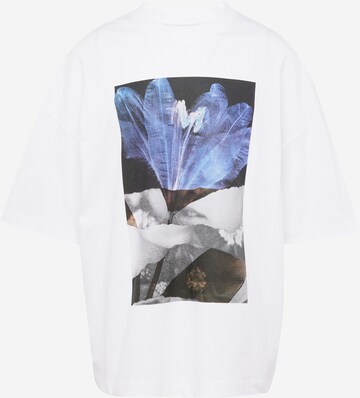 T-Shirt TOPMAN en blanc : devant