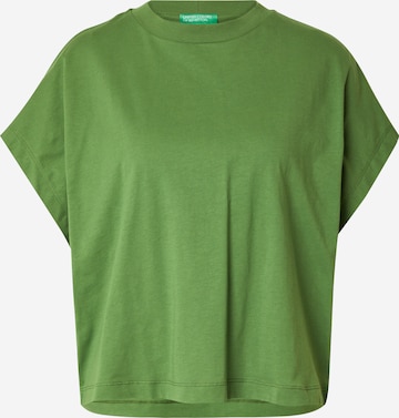 Tricou de la UNITED COLORS OF BENETTON pe verde: față