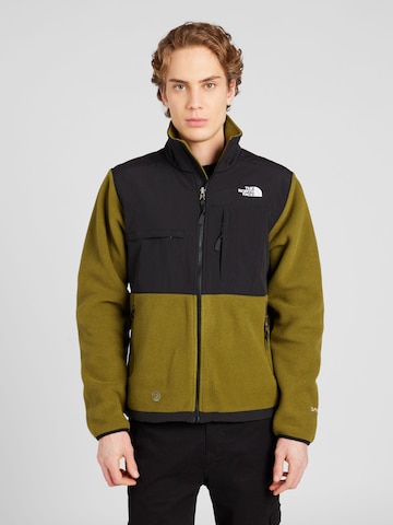 THE NORTH FACE Athletic Fleece Jacket 'Denali' in Green: front