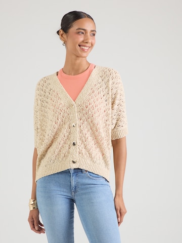 s.Oliver BLACK LABEL Kofta i beige: framsida