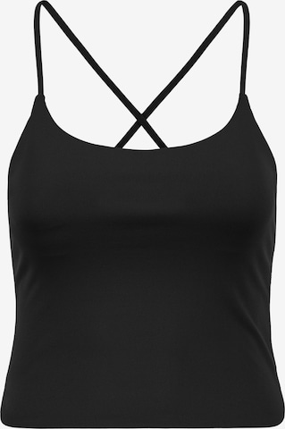 OMNANA Sporttop 'MUSE™' in Schwarz: Vorderseite