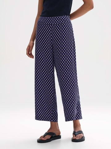 Regular Pantalon 'Misha' OPUS en bleu : devant