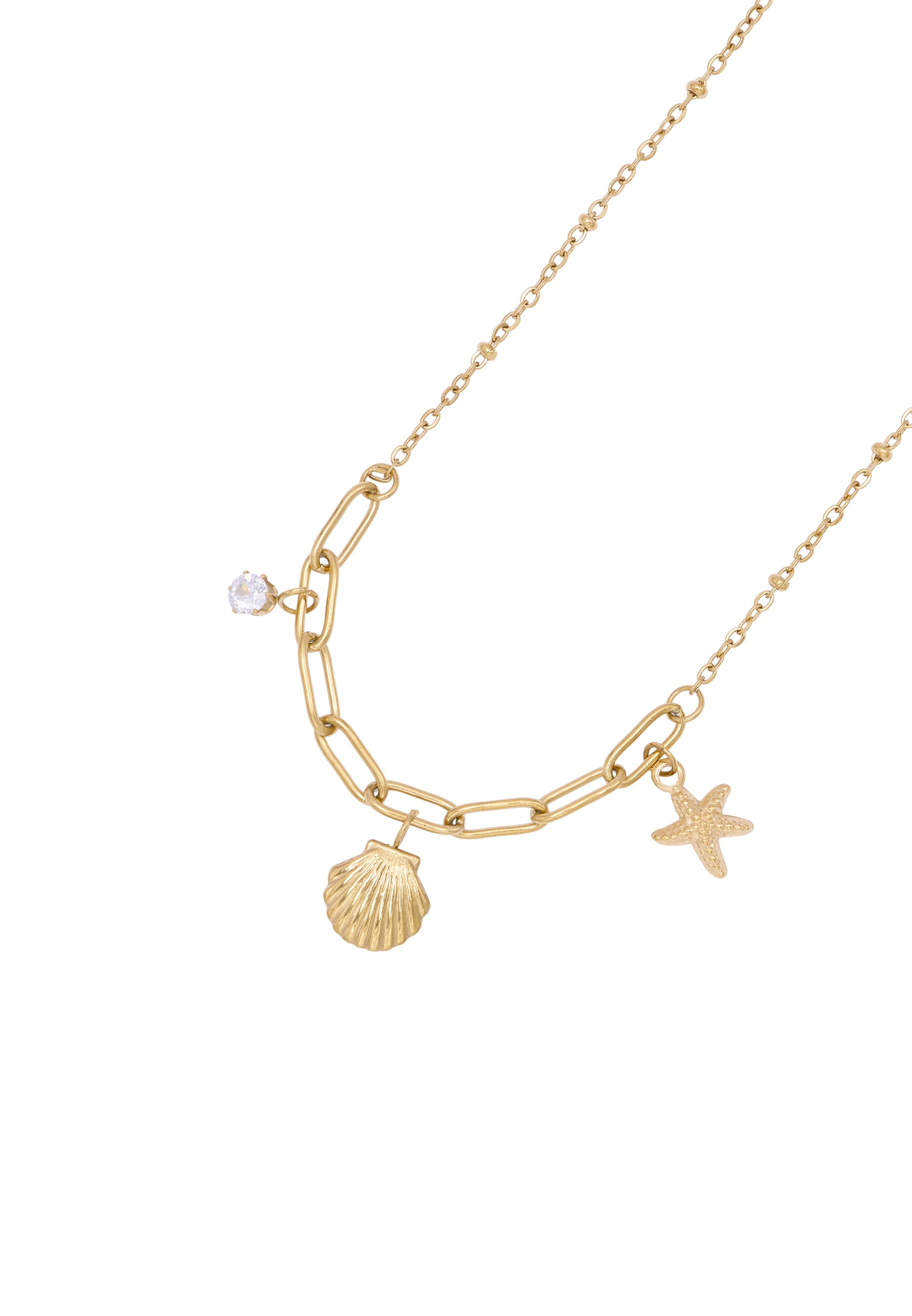 IZIA - Conjunto de joyería en oro