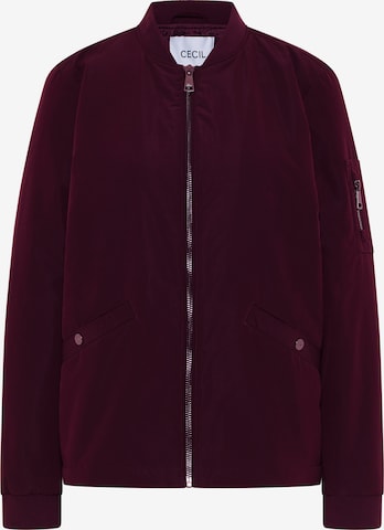 CECIL Between-Season Jacket in Red: front