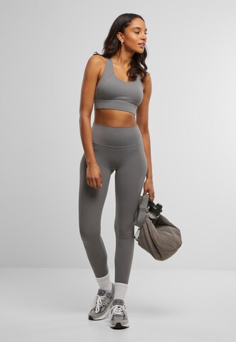Urban Classics - Bustier Sujetador deportivo en gris