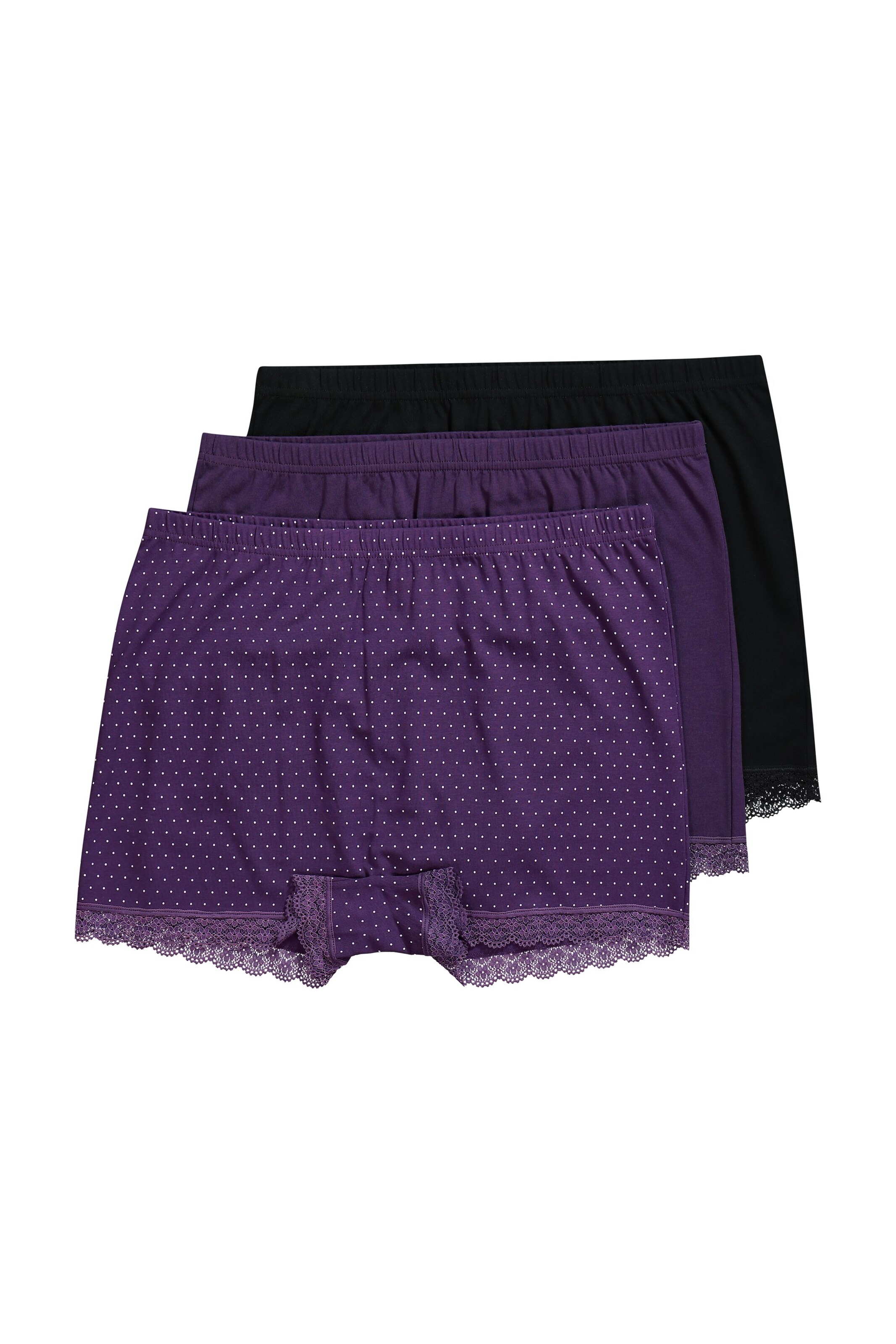 Ulla Popken Slip in Lila: voorkant