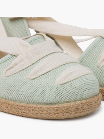 Pisamonas - Sandalias en verde