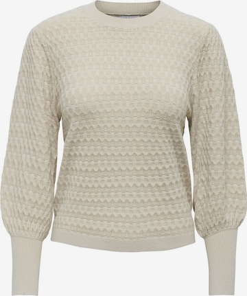 ONLY - Jersey en beige: frente