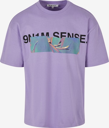 9N1M SENSE Shirt in Lila: voorkant