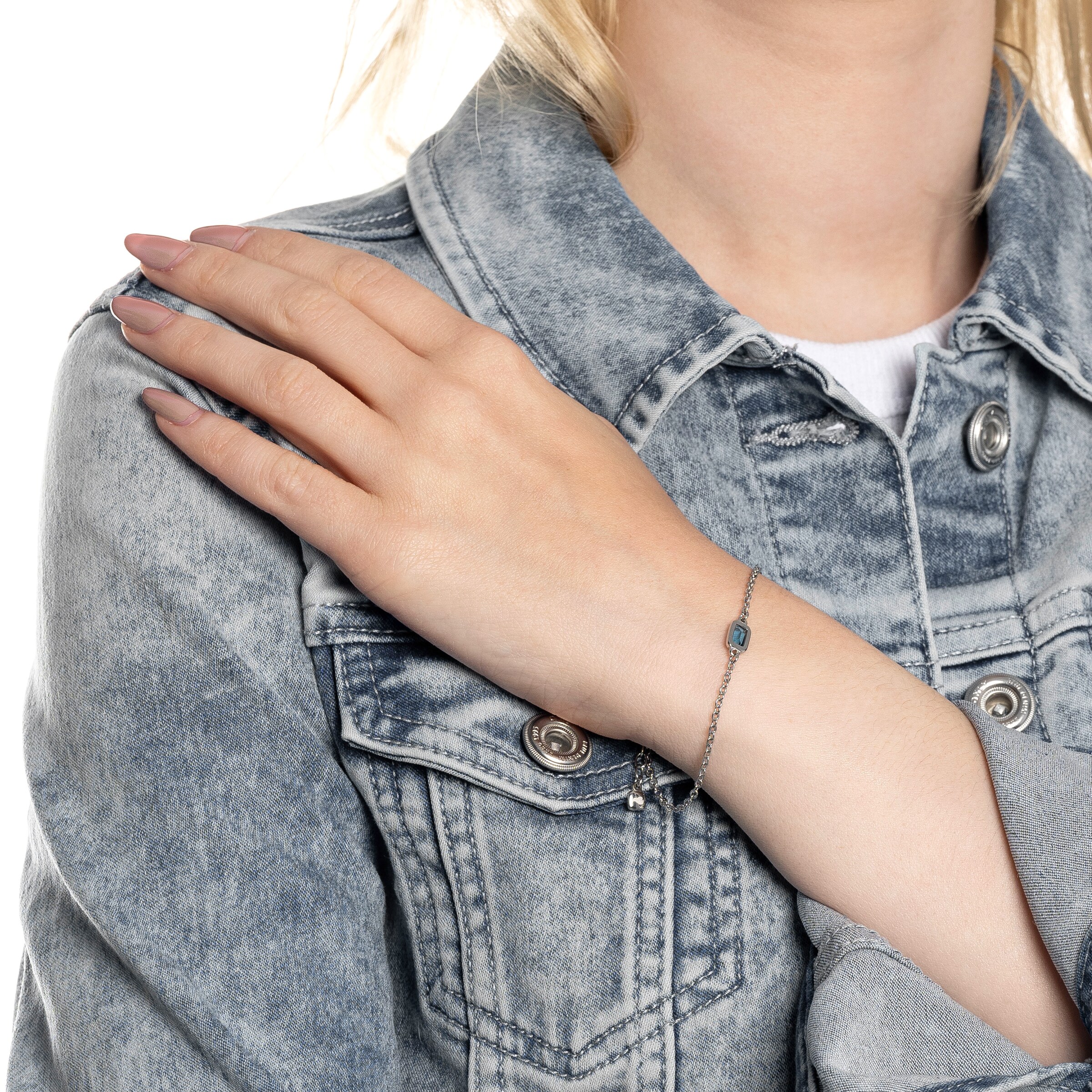 CIAO! BY LEONARDO Armband in Silber: Vorderseite