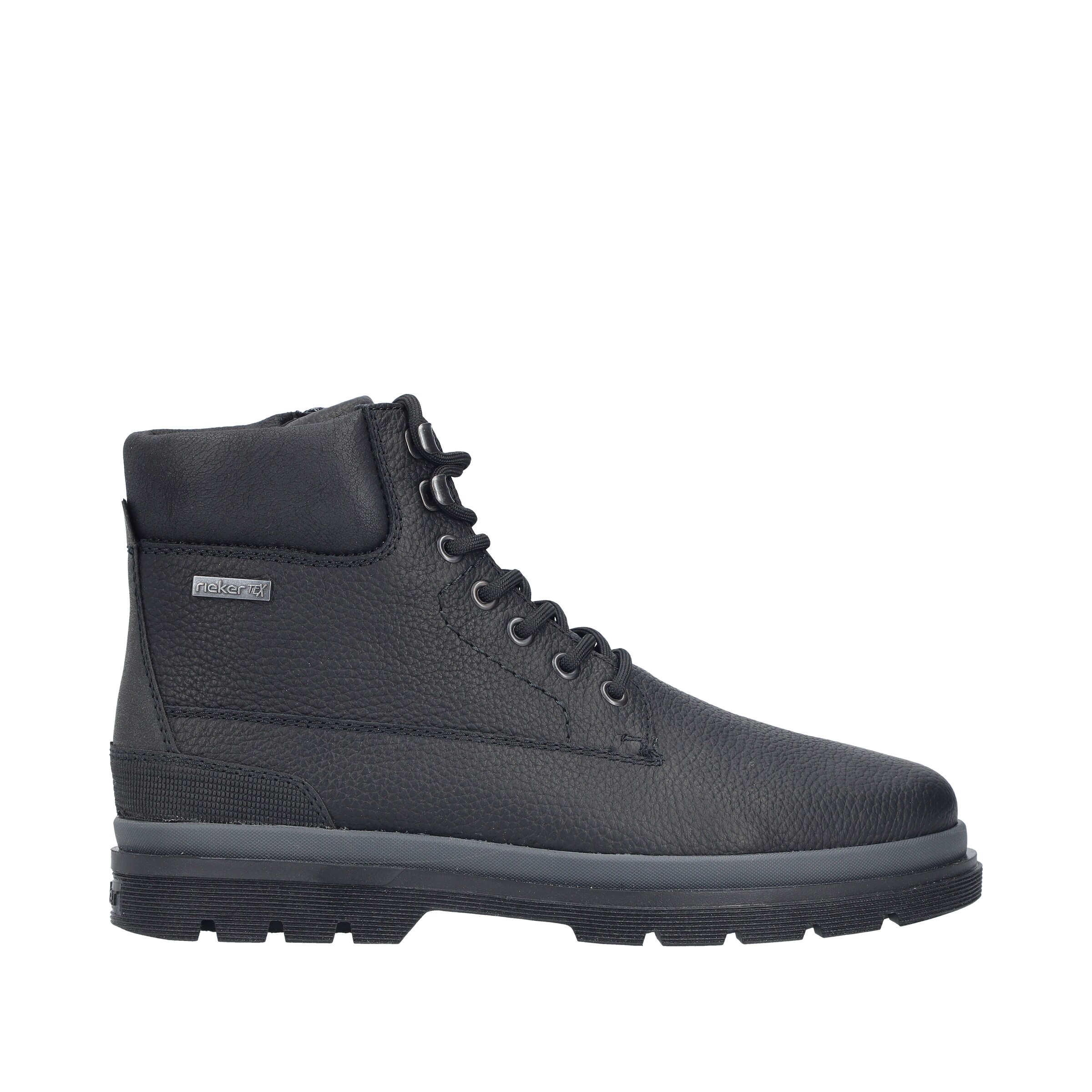 Rieker - Botas com atacadores em preto