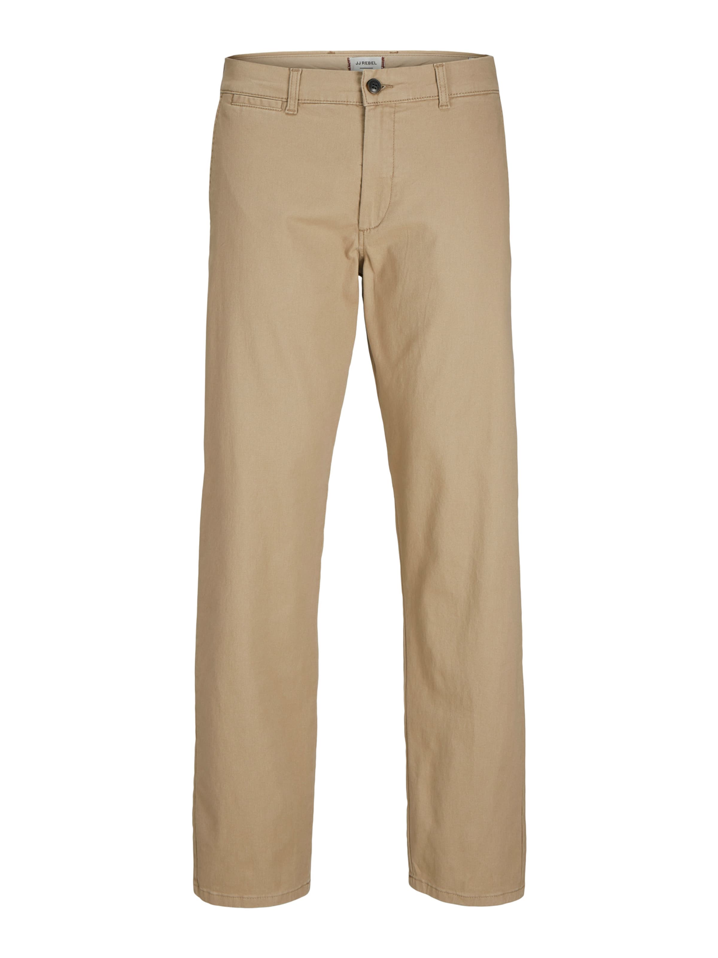 JJ Rebel - Loosefit Pantalón chino 'JREBKENNI' en beige: frente