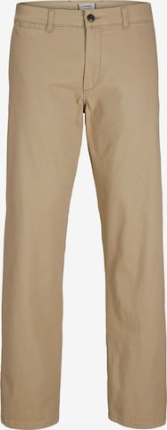 Pantalon chino 'JREBKENNI' JJ Rebel en beige : devant