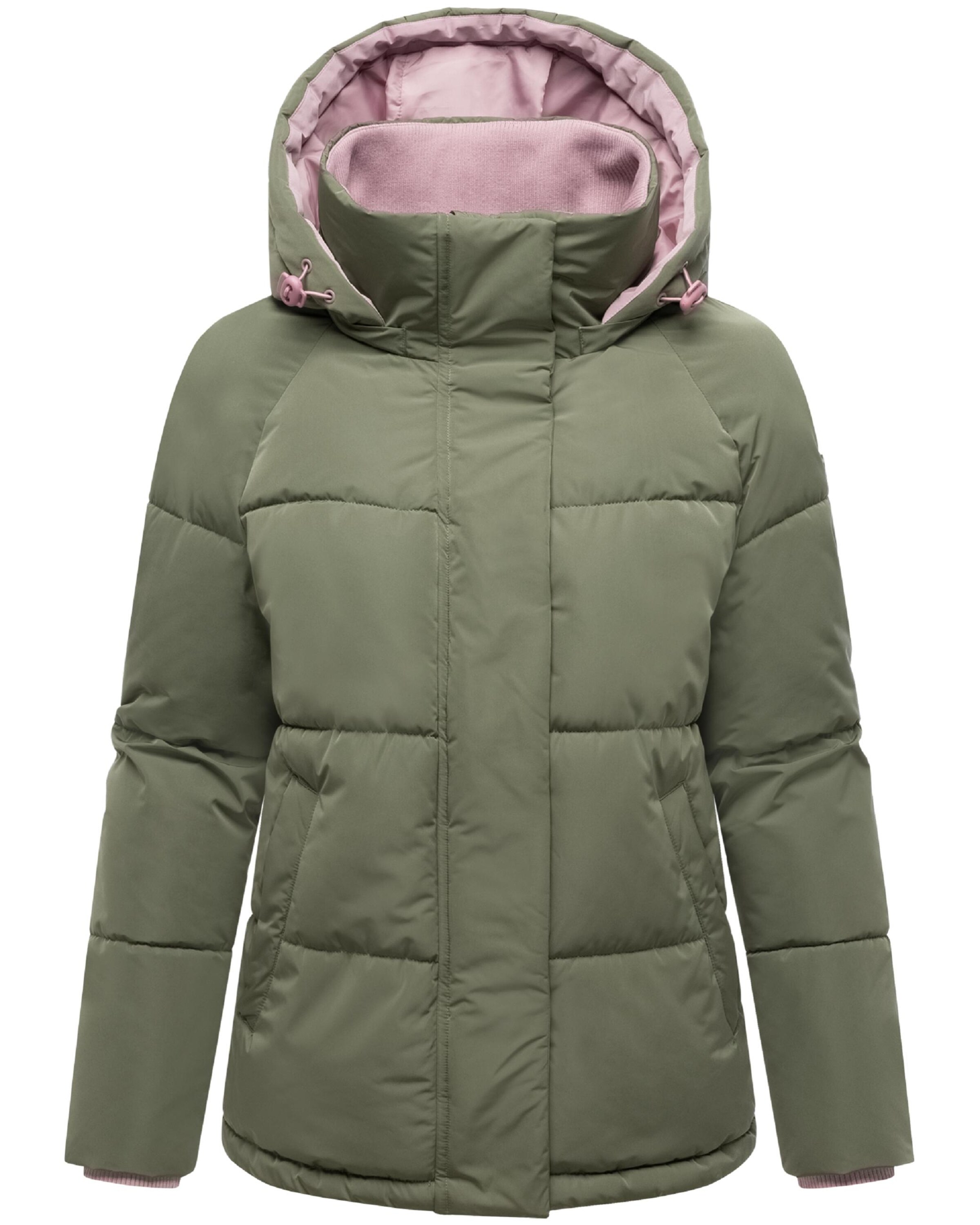 Giacca invernale 'Omariaa 16' di MARIKOO in verde: frontale