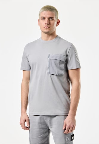 Weekend Offender T-Shirt 'Takaji' in Grau: Vorderseite