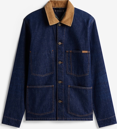 Demisezoninė striukė iš TOMMY HILFIGER, spalva – tamsiai (džinso) mėlyna / ruda, Prekių apžvalga