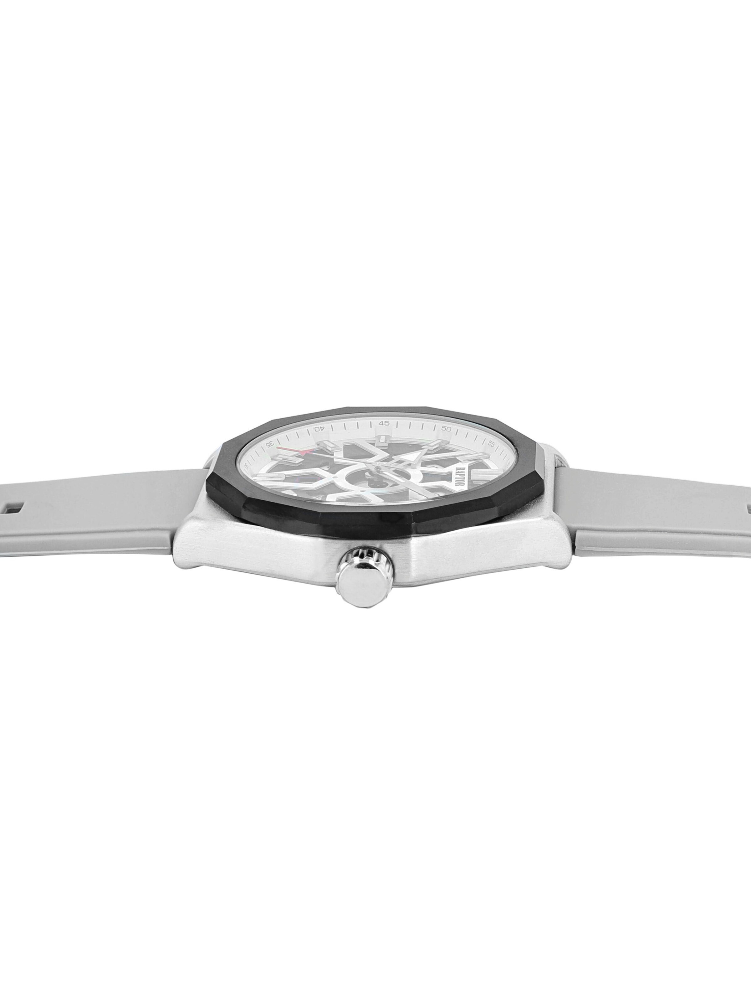 Raptor Analog Watch 'Karlo, Datumsanzeige' in Grey