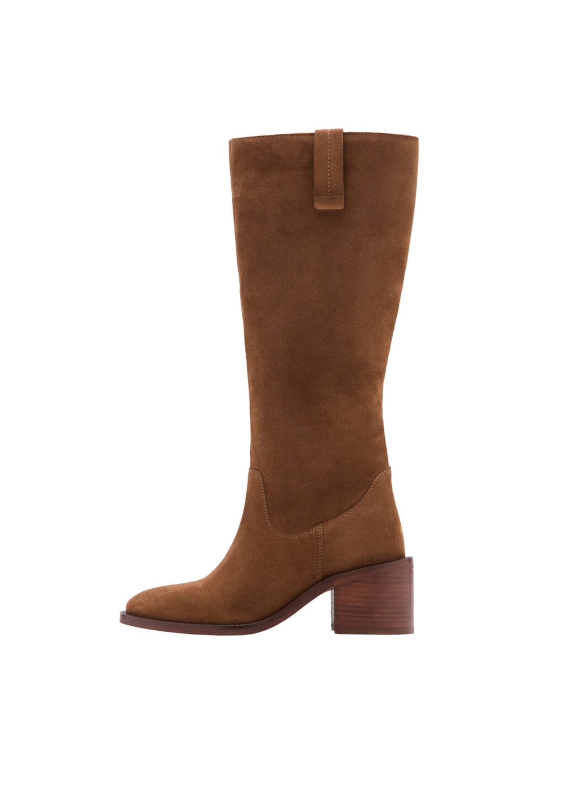 MANGO TEEN Stiefel 'Sarah' in Braun: Vorderseite