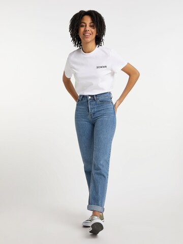 SOMWR Shirt 'TAPER' (GOTS) in Weiß