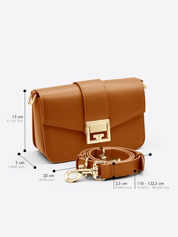 Borsa a spalla 'SAINT-HONORE' di Ateliers Saint Germain in marrone