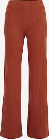 WE Fashion Boot cut Trousers in Red: front