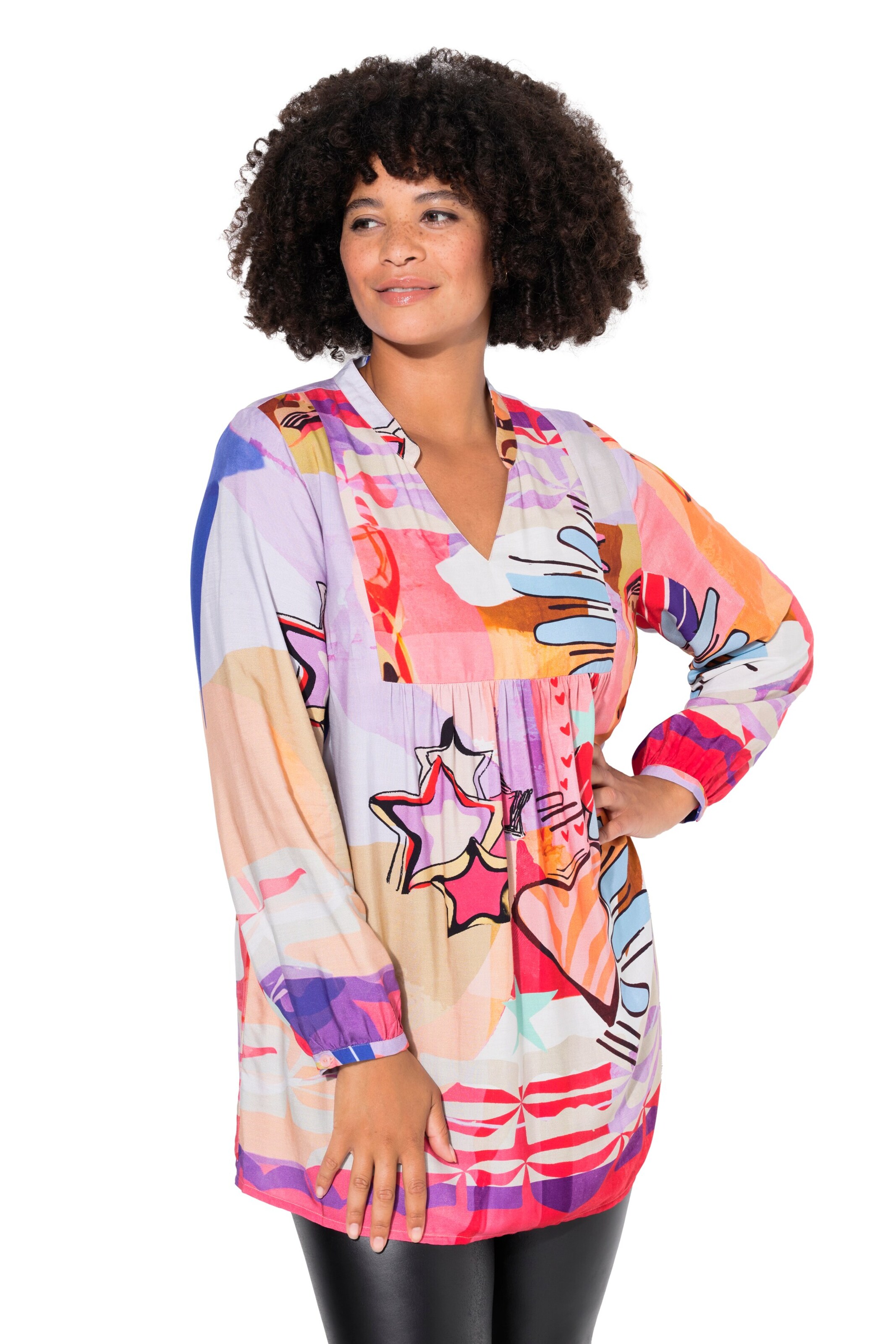 Angel of Style Tunika in Pink: Vorderseite