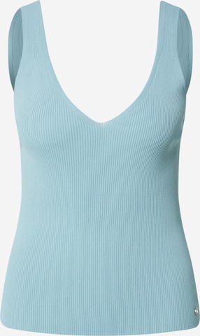 TOM TAILOR DENIM Knitted Top in Blue: front