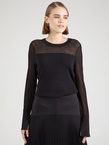 Pull-over s.Oliver BLACK LABEL en noir : devant