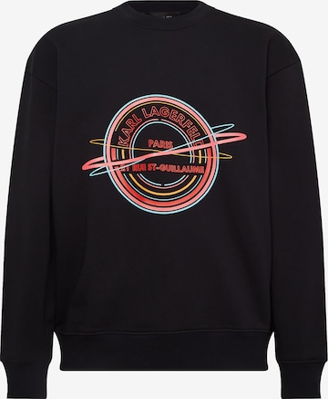 Karl Lagerfeld Sweatshirt 'Athleisure Logo' i svart: forside