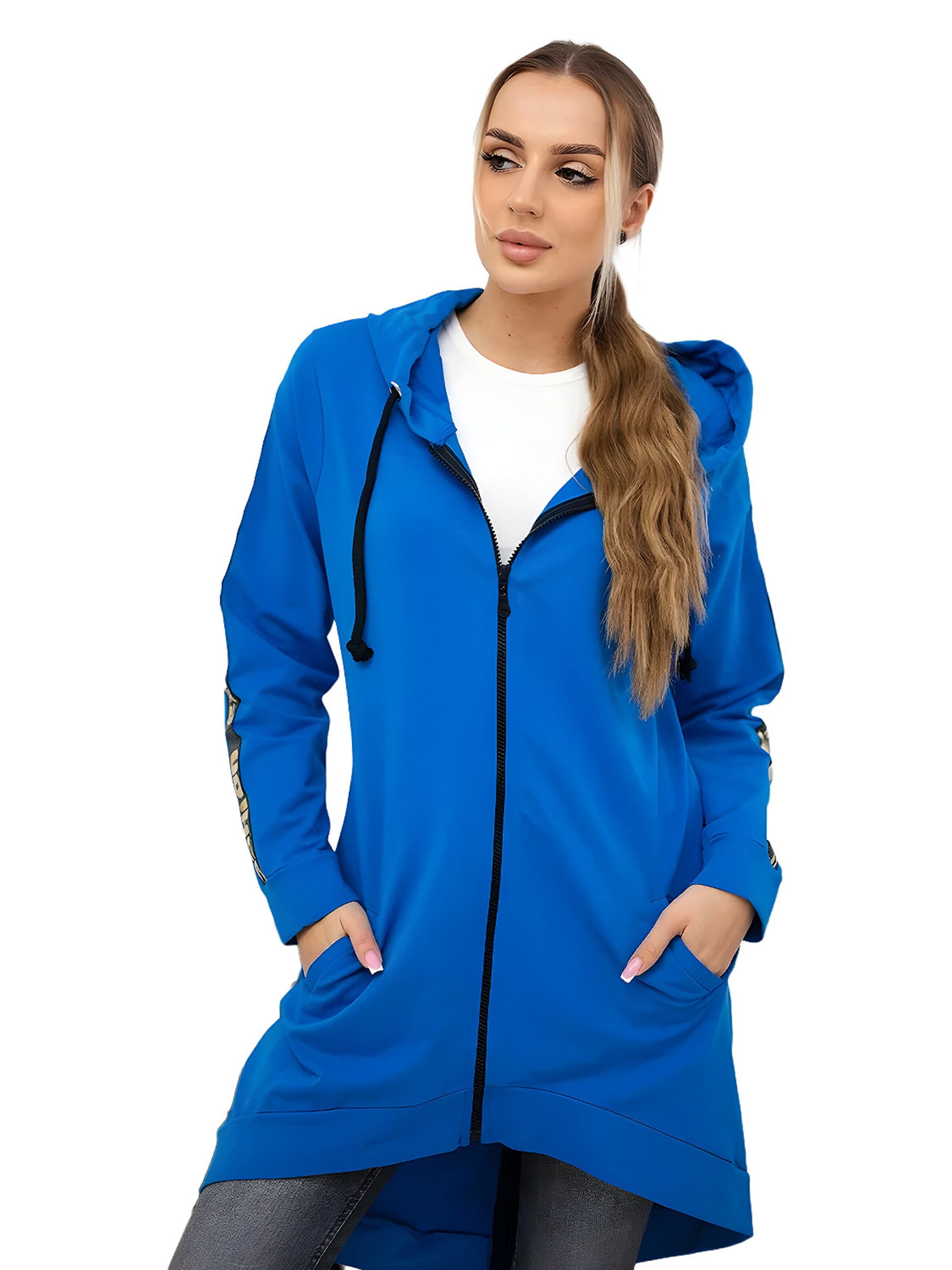 Lumera Sweatjacke‌‌‌‌‌‌‌‌‌ in Blau: Vorderseite