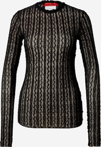 juoda MAX&Co. Marškinėliai 'ISIDE': priekis