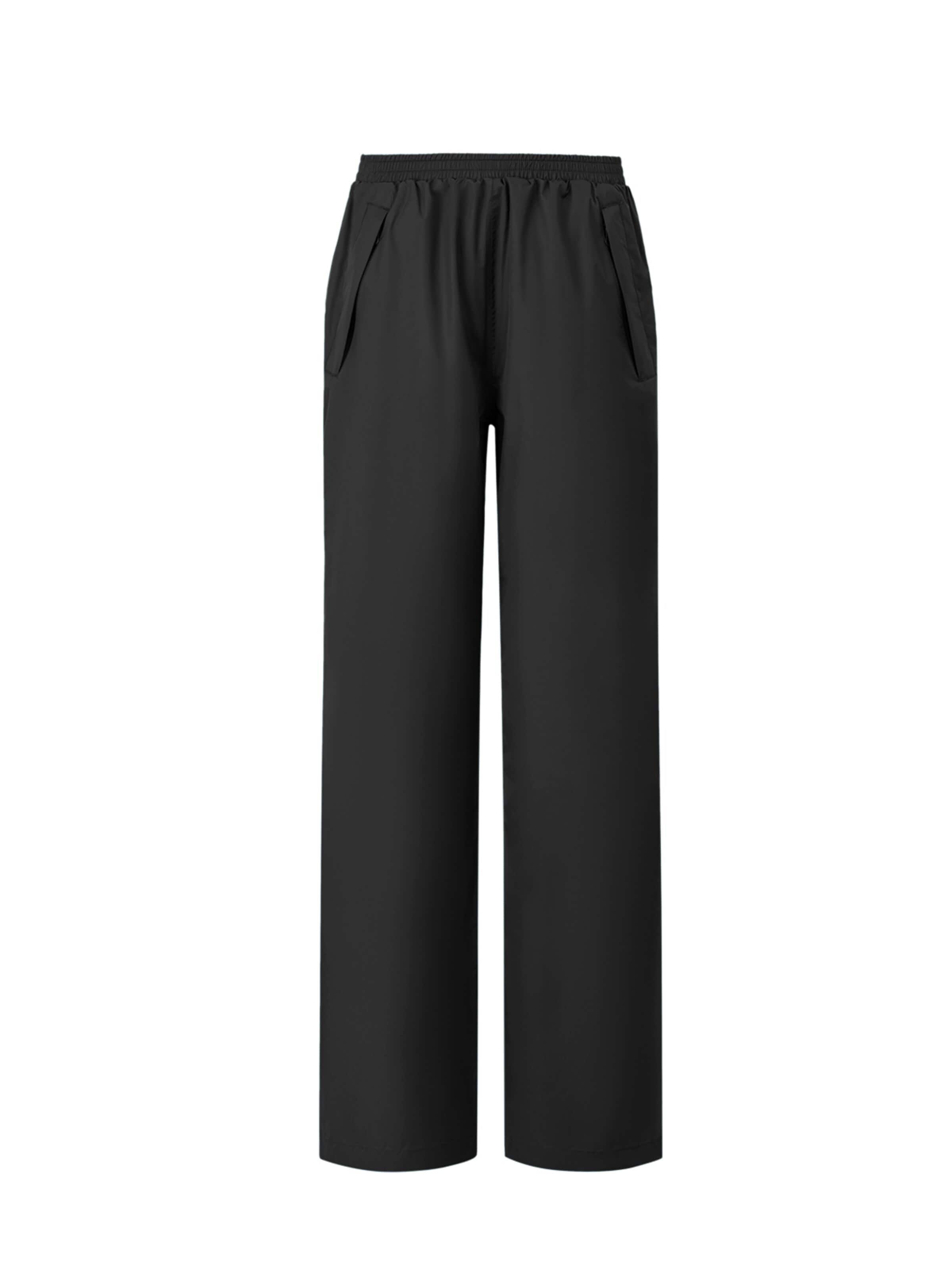 33,000ft Regular Athletic Pants '33,000ft Womens Waterproof Trousers' in Black: front
