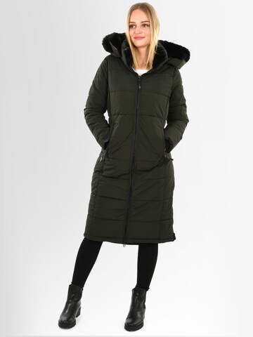 NAVAHOO Winter Jacket in Green