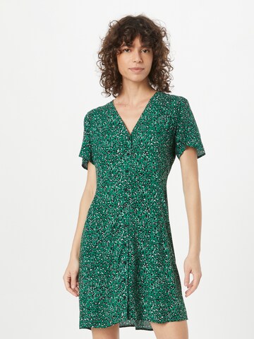 IKKS Shirt dress in Green: front