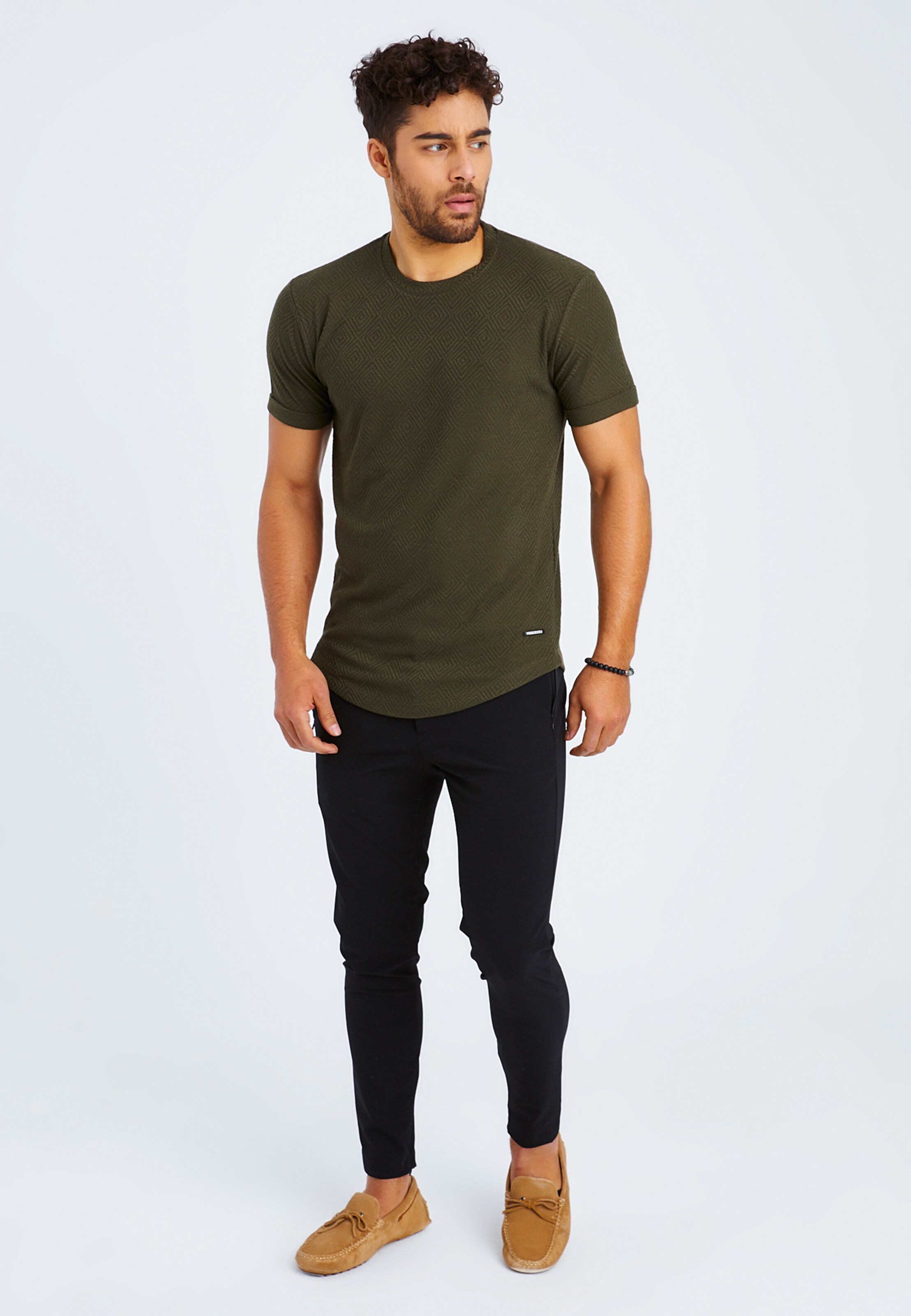 Männer Shirts Leif Nelson Shirt in Grün, Khaki - CB95440 Männer Shirts Leif Nelson Shirt in Grün, Khaki - CB95440