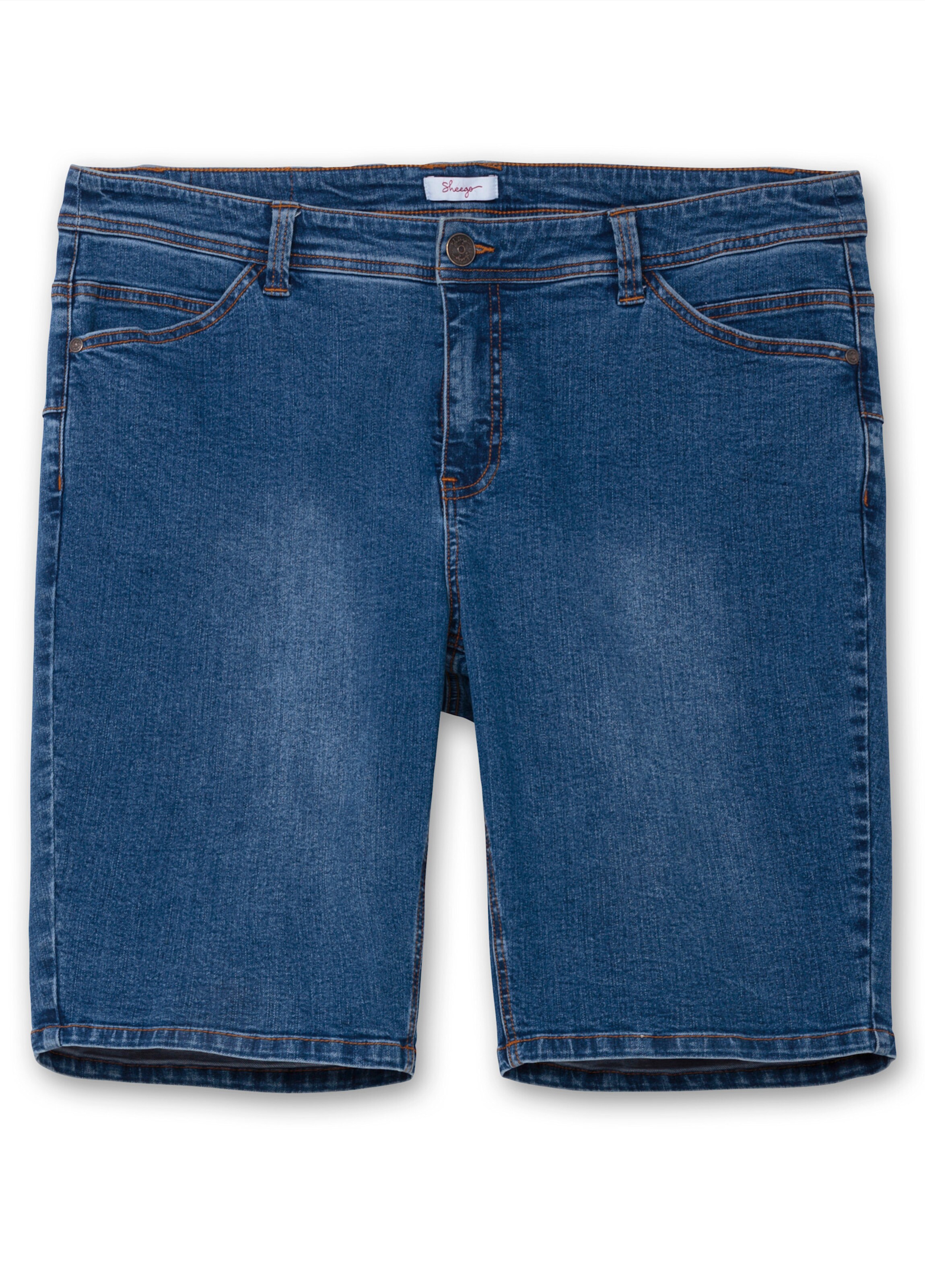 SHEEGO Skinny Džínsy - Modrá: predná strana