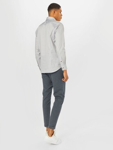 Coupe slim Pantalon Lindbergh en bleu