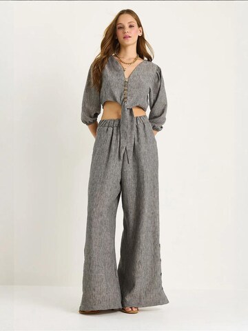 Completo pantalone di Bianco Lucci in grigio