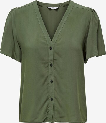 ONLY - Blusa 'NOVA' em verde: frente