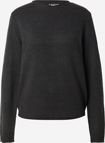 QS Trui in Grijs: voorkant