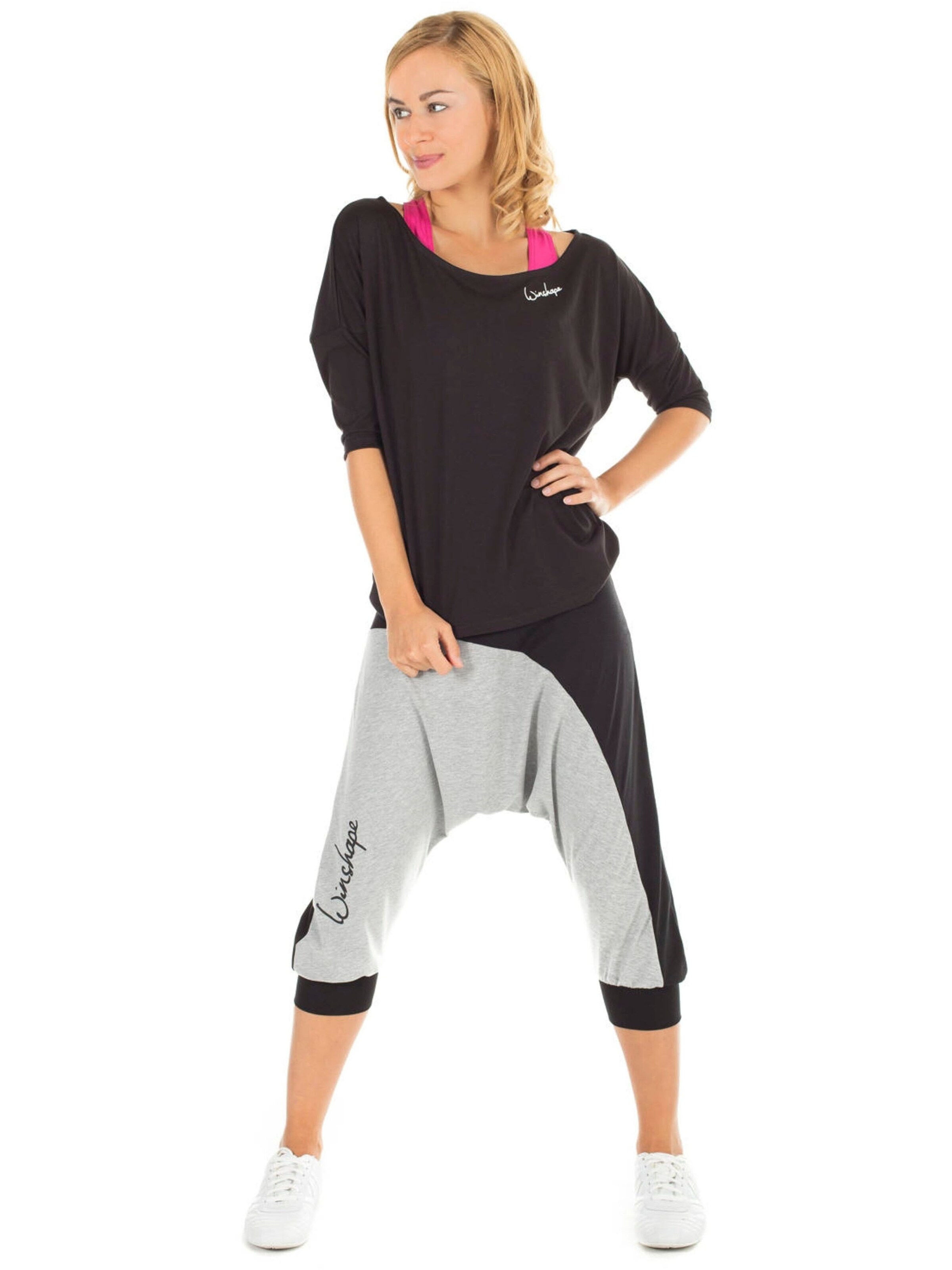 T-shirt fonctionnel 'MCS001' Winshape en noir