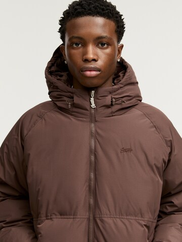 Pull&Bear Tussenjas in Bruin